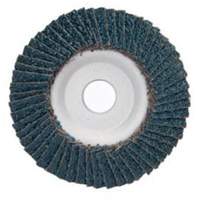 Disque de pr&eacute;paration PowerFlex profil&eacute;, 4-1/2" x 7/8", Type 29, Grain 80, Alumine de zirconium Sécurité Médic