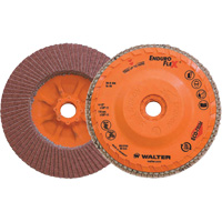 Enduro-Flex Flap Disc, 4-1/2" x 5/8"-11, Type 27, 60 Grit, Zirconia Alumina Sécurité Médic