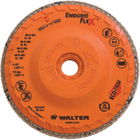Enduro-Flex Flap Disc, 4-1/2" x 5/8"-11, Type 27, 120 Grit, Zirconia Alumina Sécurité Médic