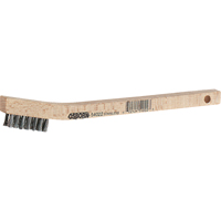 Small Cleaning Scratch Brushes, Brass, 3 x 7 Wire Rows, 7-3/4" Long Sécurité Médic