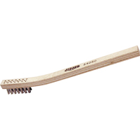 Petites brosse de nettoyage, Acier inoxydable, 3" x 7" rangs de fils, Longueur 7-1/2" Sécurité Médic