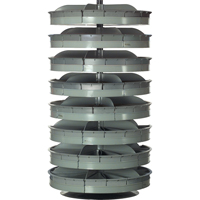 Modules de stockage Rotabin, 500 lb Capacit&eacute; par niveau, 8 Niveau(x), 66" ha x 34" dia Sécurité Médic