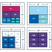 StakPak Plus 4845 System Containers, 15" W x 24" D x 14.5" H, Royal Blue Sécurité Médic