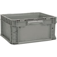 StakPak Plus 4845 System Containers, 15" W x 12" D x 7.5" H, Grey Sécurité Médic
