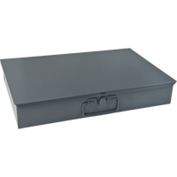 Compartment Steel Scoop Boxes , 18.34" W x 12.16" D x 3.16" H, 6 Horizontal Compartments Sécurité Médic