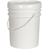 General Purpose Pail without Lid, Plastic, 4 L Sécurité Médic