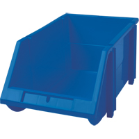 Bac empilable & &agrave; suspendre, 5-7/8" la, 4-11/16" h x 9-13/16" p, Bleu Sécurité Médic