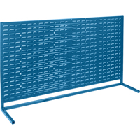 Louvered Bench Racks - Rack Only, 0 Bins, 72" W x 15" D x 40" H Sécurité Médic