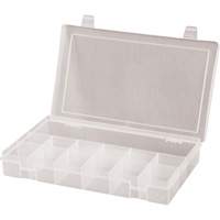 Compact Compartment Cases, 6.75" W x 11" D x 1.75" H, 13 Compartments Sécurité Médic