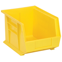 Bacs ultra empilable & suspendable, 8-1/4" la, 7" h x 10-3/4" p, Jaune Sécurité Médic