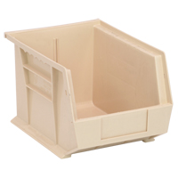 Bacs ultra empilable & suspendable, 8-1/4" la, 7" h x 10-3/4" p, Ivoire Sécurité Médic