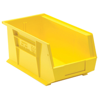 Ultra Stack & Hang Bin, 8-1/4" W x 7" H x 14-3/4" D, Yellow Sécurité Médic