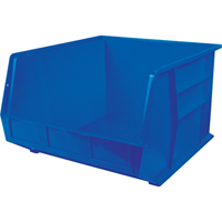 Ultra Stack & Hang Bin, 16-1/2" W x 11" H x 18" D, Blue Sécurité Médic