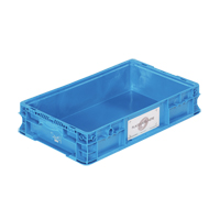 StakPak Plus 4845 System Containers, 15" W x 24" D x 5" H, Royal Blue Sécurité Médic