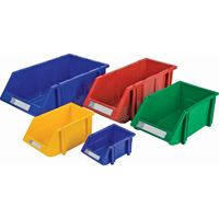 Stack & Hang Bin, 7-7/8" W x 7" H x 17-11/16" D, Red Sécurité Médic