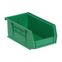 Ultra Stack & Hang Bin, 4-1/8" W x 3" H x 7-3/8" D, Green Sécurité Médic