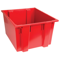 Contenants Stack & Nest, 13" x 23,5" x 19,5", Rouge Sécurité Médic