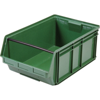 Giant Stacking Containers, 18.375" W x 29" D x 11.875" H, Green Sécurité Médic