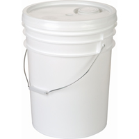 Pail With Gasket Lid, Plastic, 20 L Sécurité Médic