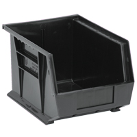 Bacs ultra empilable & suspendable, 8-1/4" la, 7" h x 10-3/4" p, Noir Sécurité Médic