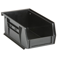 Ultra Stack & Hang Bin, 4-1/8" W x 3" H x 7-3/8" D, Black Sécurité Médic