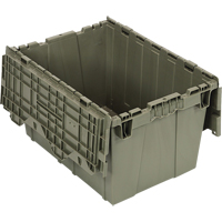 Attached Top Container, 12.75" x 19.25" x 15.25", Green Sécurité Médic