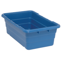 Cross Stack Bins, 16" W x 25.125" D x 8.5" H, Blue Sécurité Médic