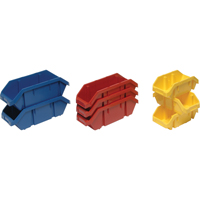 Quick Pick Bins, 5" x 6.625" x 9.5", Red Sécurité Médic