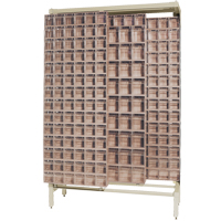 Syst&egrave;me de stockage &agrave; glissi&egrave;re &agrave; bacs basculants autonome, 48" la x 18" p x 77" h, 303 tiroirs Sécurité Médic