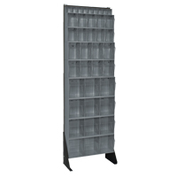 Tip-Out Bins Stand, 23-5/8" W x 8" D x 75" H, 36 Drawers Sécurité Médic