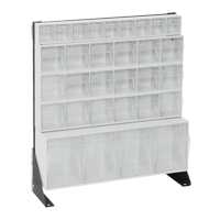Tip-Out Bins Stand, 23-5/8" W x 8" D x 28" H, 31 Drawers Sécurité Médic