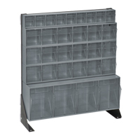 Tip-Out Bins Stand, 23-5/8" W x 8" D x 28" H, 31 Drawers Sécurité Médic