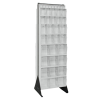 Tip-Out Bins Stand, 23-5/8" W x 16" D x 75" H, 72 Drawers Sécurité Médic