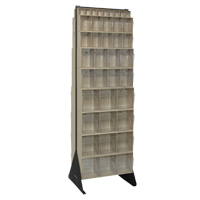 Tip-Out Bins Stand, 23-5/8" W x 16" D x 75" H, 72 Drawers Sécurité Médic