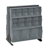 Tip-Out Bins Stand, 23-5/8" W x 16" D x 28" H, 24 Drawers Sécurité Médic