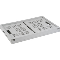 Collapsible Container, 21" L x 14" W x 10.5" H, Grey Sécurité Médic