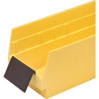 Shelf Bins - Extended Label Holders Sécurité Médic