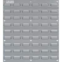 Metal Louvered Panel Bin Support Rack, 16 Bins, 18" W x 1/8" D x 19" H Sécurité Médic