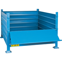 Bulk Stacking Containers, 30" H x 34.5" W x 40.5" D, 4500 lbs. Capacity Sécurité Médic