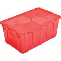 FP243C FliPak Nestable Tote, 26.9" x 16.9" x 12.1", Red Sécurité Médic