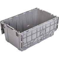 FP243C FliPak Nestable Tote, 26.9" x 16.9" x 12.1", Grey Sécurité Médic