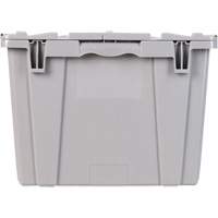 FP243C FliPak Nestable Tote, 26.9" x 16.9" x 12.1", Grey Sécurité Médic