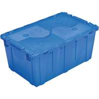 FP243C FliPak Nestable Tote, 26.9" x 16.9" x 12.1", Blue Sécurité Médic