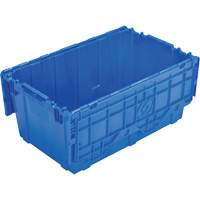 FP243C FliPak Nestable Tote, 26.9" x 16.9" x 12.1", Blue Sécurité Médic
