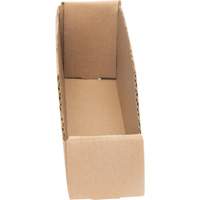 Deep Corrugated Parts Bins, 2-7/8" W x 11-1/4" D x 4-1/2" H, Beige Sécurité Médic
