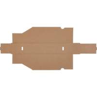 Deep Corrugated Parts Bins, 2-7/8" W x 11-1/4" D x 4-1/2" H, Beige Sécurité Médic