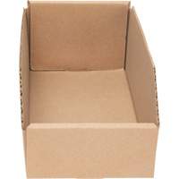 Deep Corrugated Parts Bins, 5-3/4" W x 11-1/4" D x 4-1/2" H, Beige Sécurité Médic