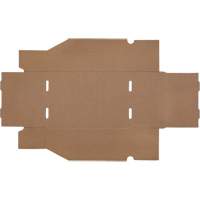 Deep Corrugated Parts Bins, 7-5/8" W x 11-5/16" D x 4-1/2" H, Beige Sécurité Médic