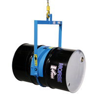Leveurs de baril - Inclinaison manuelle, Baril de 55 gal. US (45 gal. imp.), Capacit&eacute; 800 lb/363 kg Sécurité Médic