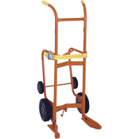 Diable pour barils de s&eacute;rie 50BT, Fabriqu&eacute; en Acier, 30 - 85 gal. US (25 - 70 gal. imp.) Sécurité Médic